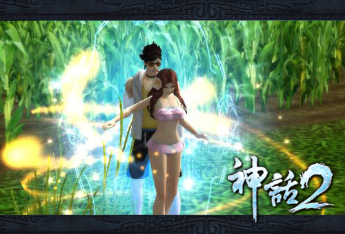 穿上我送的比基尼，你是那么的娇羞妩媚